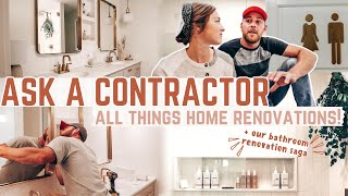 Extreme Bathroom Makeover + Q&A with my contractor husband | don't waste your time . . . or $
