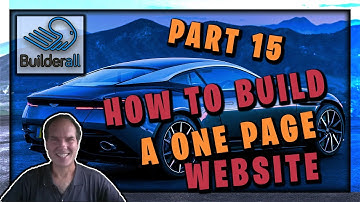 How To Build A 1 Page Website Builderall Tips Part 15