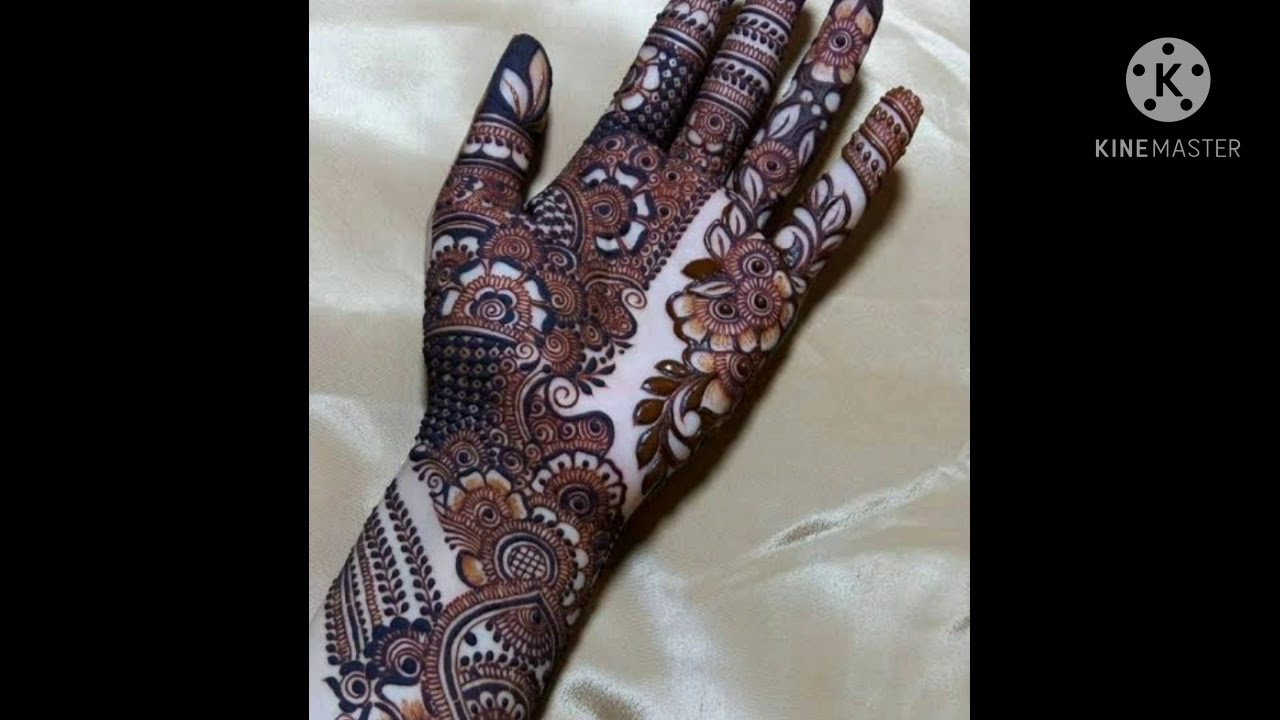 mahendi design - YouTube