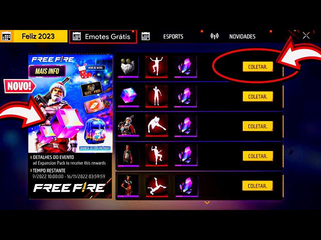 Free Fire: evento da Moco tem 'Cafofo dos Códigos' e minigame Tec