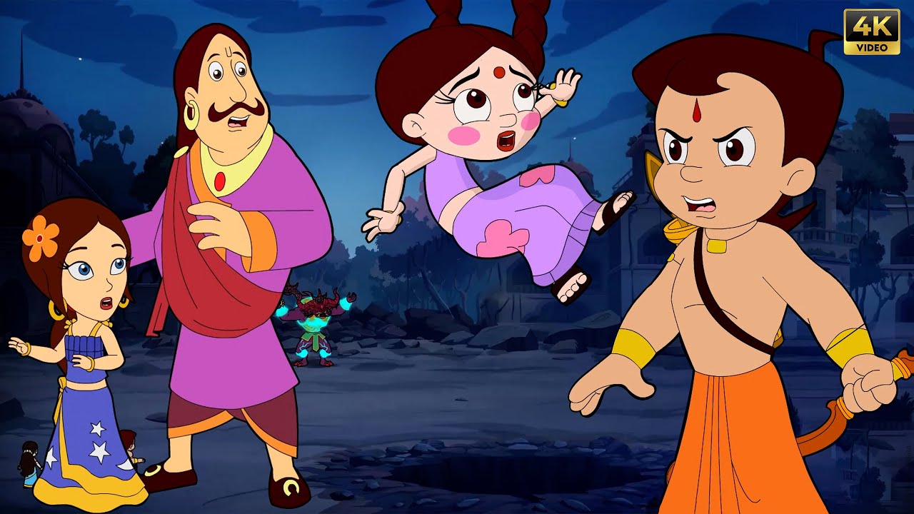 Chutki - Demon Kaalsura’s Evil Plan | Animated Stories for Kids | Bheem wala Cartoon in Hindi