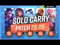 The NEW BEST SOLO CARRY CHAMPIONS on PATCH 26.09 - League of Legends