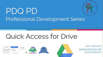 Quick Access for Google Drive