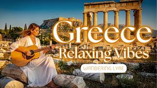 Aerial Ancient City of Corinth | Relaxing Instrumental Music with Stunning Views of Ancient Cities.