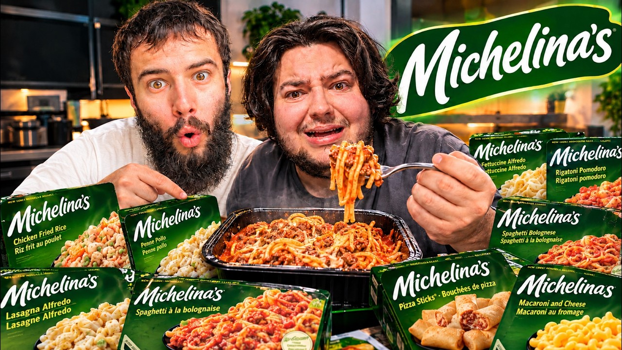 On goûte TOUS les repas congelés Michelina’s ! 🤒👨🍳