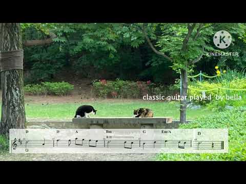 아무것도 너를 기타듀엣 (기타듀엣 타브악보 코드포함 D장조) - 김충희 호세아