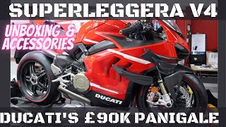 Ducati's £90k Superleggera V4 Panigale Unboxing and Accessories...Oh and some chat