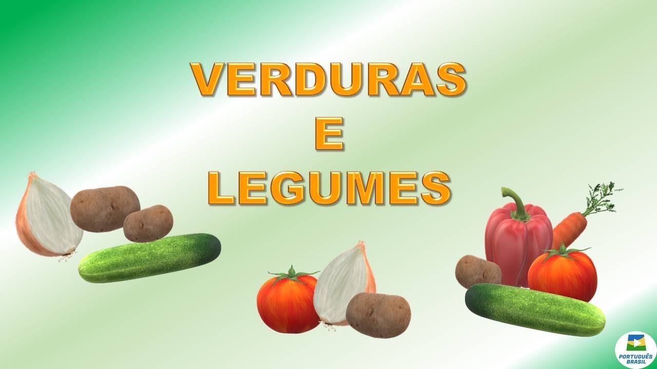 Verduras e Legumes (Vocabulário Português) YouTube