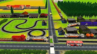 Download Lagu Perlintasan Kereta Api ‼️#265 KERETA API PANJANG BERGANTIAN MP3