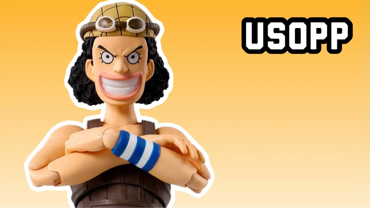 SH Figuarts One Piece Romance Dawn Usopp Action Figure Review