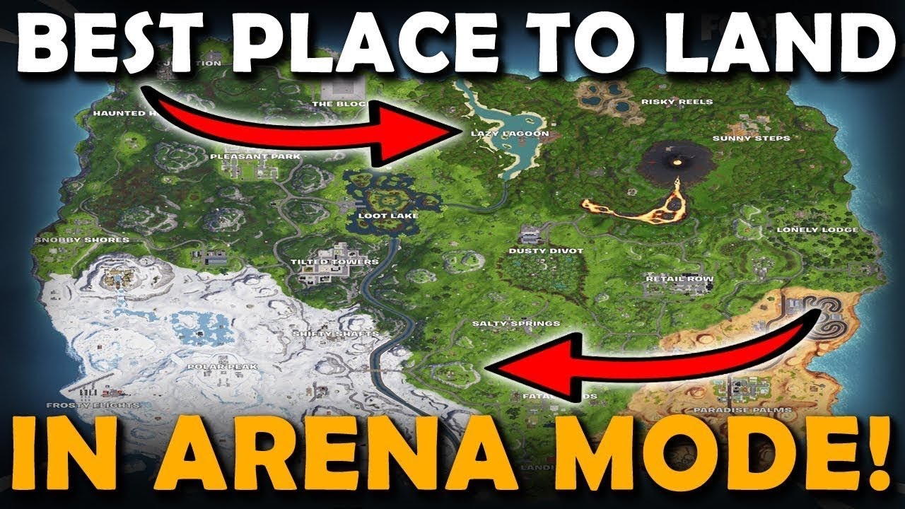 WHERE TO LAND IN ARENA SOLO AND WIN YouTube