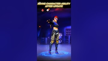 Xayne Character Ability After Update 🔥 Xayne Free Fire Character Ability Change Test #srikantaff