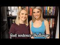 First Sentence Challenge