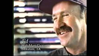 Walmart Canada Christmas tv commercial 1999