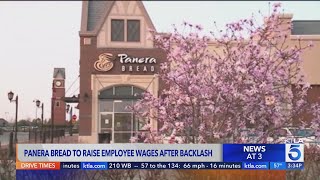 Panera Bread to raise employees’ minimum wages in California after backlash