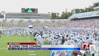 UNC Class of 2020 finally has commencement ceremony