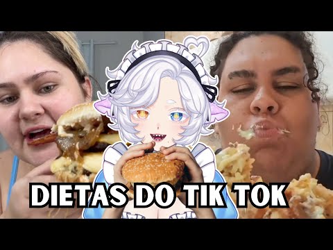 Rotinas de comida simplesmente BIZARRAS do tiktok... | Mochi Yuki