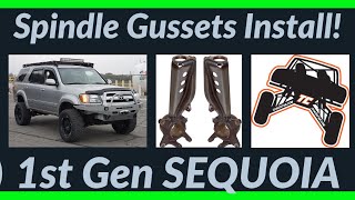 Total Chaos Spindle Gusset Install | 1st Gen Sequoia | Step-by-Step by Treehouse Offroad  6,502 views 2 years ago 13 minutes, 7 seconds