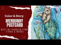 Coloring and story time  meet my rabbits while i color a merbunny for mermay