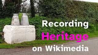 Recording milk churn stands to Wikimedia