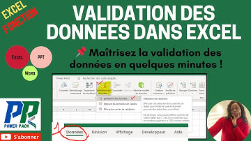 Excel : Maîtrisez la validation des données en quelques minutes !
