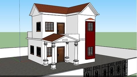 Sketchup 3D Building Tutorial