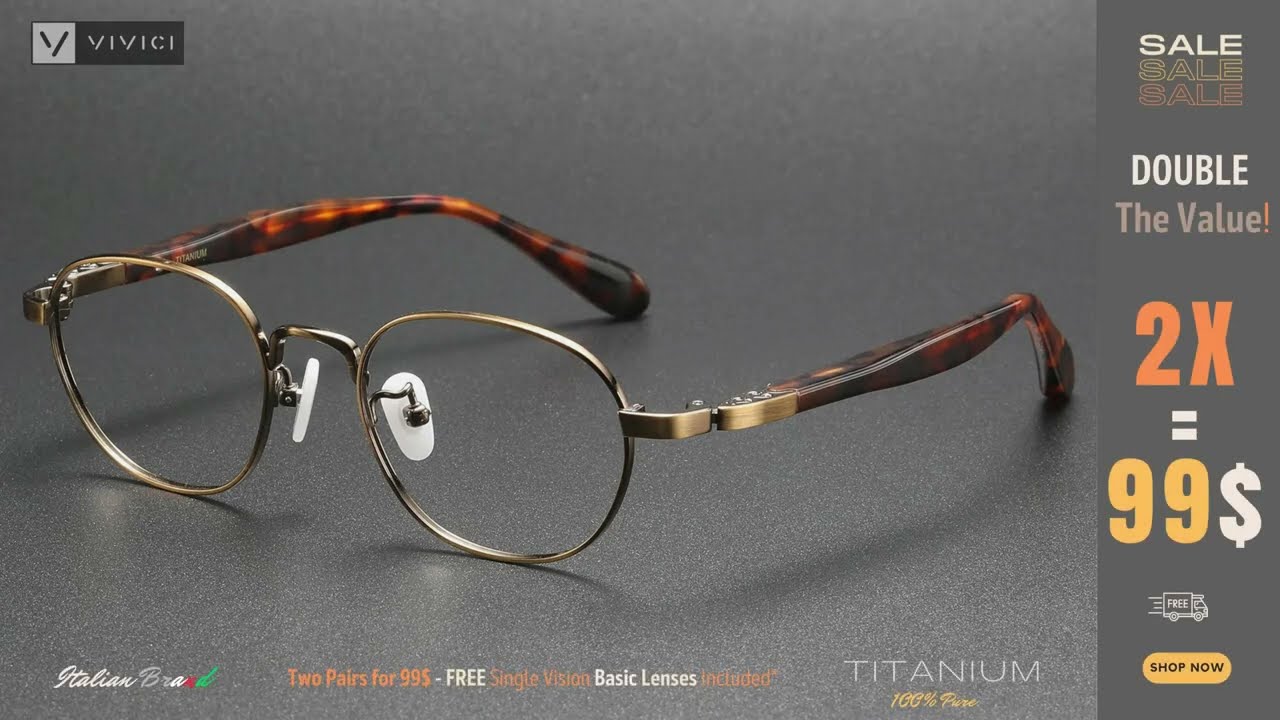 Vivici eyewear   Titanium  4K