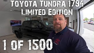 Toyota Tundra Limited edition 1794 by Steven Welch 1,424 views 2 weeks ago 9 minutes, 19 seconds