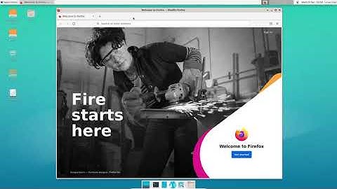 Quick Alpine Linux install with XFCE, Firefox and Chromium
