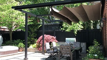 Retractable Shade Structure, Toronto   Short