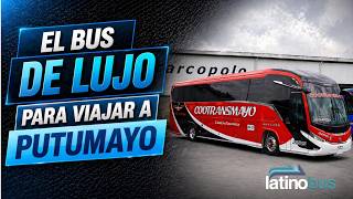 Le bus de lujo que viaja al Putumayo, llega a Cootransmayo con Marcopolo y Scania - Latinobus POV