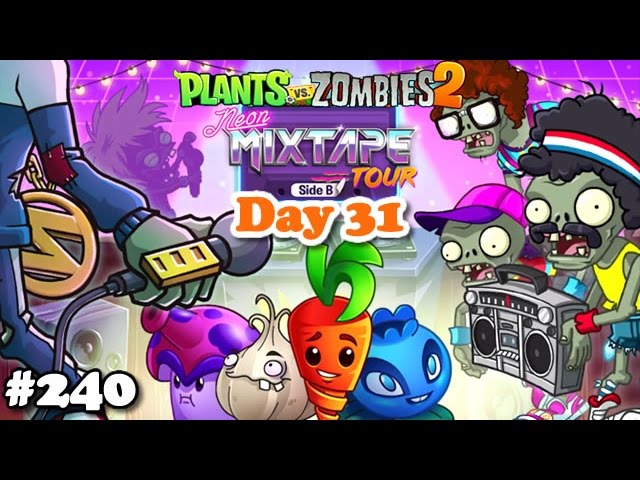Plants vs. Zombies 2 - Neon Mixtape Tour Day 31 - Turnê Idade da