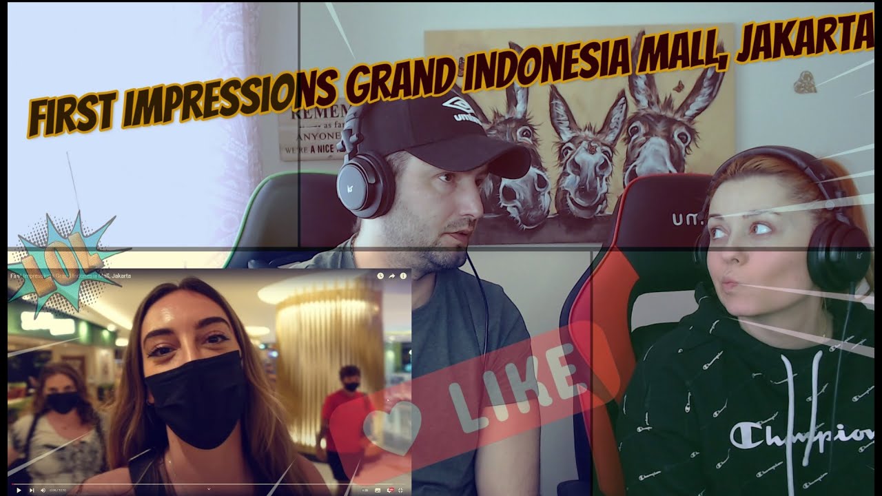 #GypsyinSneakers First Impressions Grand Indonesia Mall, Jakarta !! Pall Family Reaction