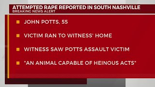 Attempted rape in South Nashville