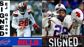 Buffalo bills have signed cb ej gaines ...