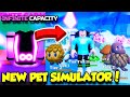 I GOT THE INFINITE BACKPACK IN PET SWARM SIMULATOR THE NEW PET SIMULATOR GAME!! (Roblox)