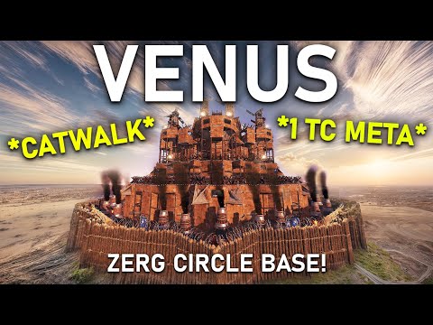 The VENUS: Compact 1-TC Zerg Base with China Wall