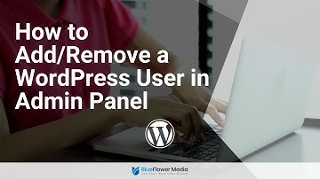 How to Add or Remove a WordPress User in Admin Panel