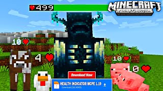 Damage & Health Indicator Addon For Minecraft PE 1.19 | Health Indicator Mod For Minecraft PE 1.19 screenshot 3