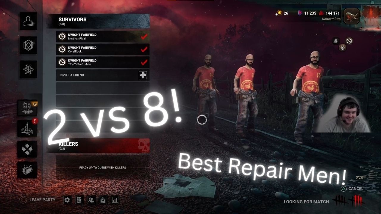2 vs 8 Survivor lobbies! | Dead By Daylight (VOD) - YouTube