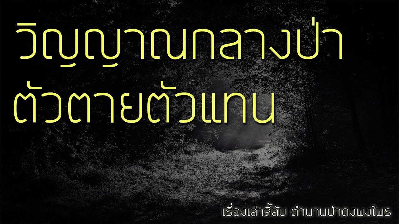 เรื่องลี้ลับ EP22 วิญญาณกลางป่า ตัวตายตัวแทน (เรื่องเล่าจากป่า)