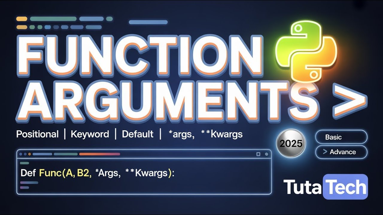 Types of Function Arguments in Python | Full Explanation with Examples ...