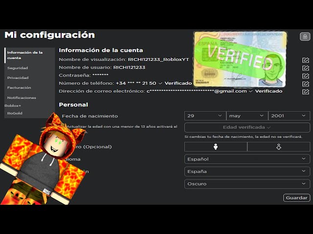 Verificación de identificación de edad – Roblox Soporte