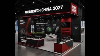 RubberTech China 2027 custom exhibits bespoke displays stall fitter and vendor YOHO EXPO