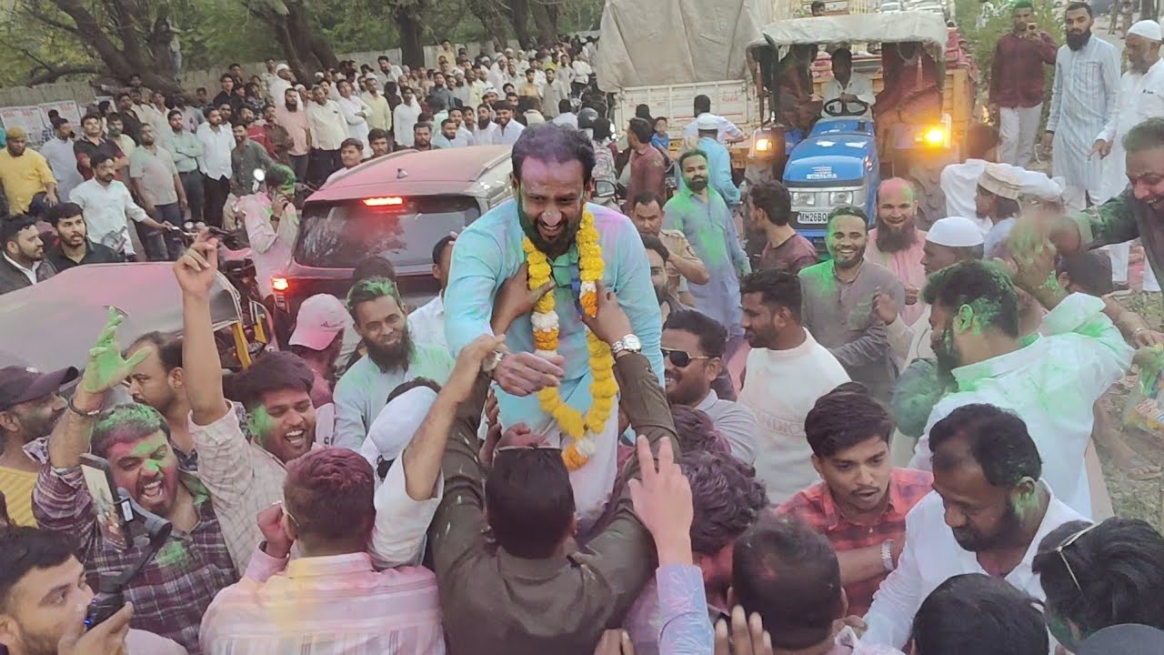 Nanded ▪︎ Parbhag No 12 Congress Ke Umedwar Abdul Gaffar Ki Shandar Jeet 