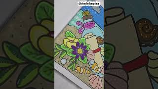 Cozy Aesthetic Coloring 29 | Calming relaxing therepy By Doodle Dumpling 
