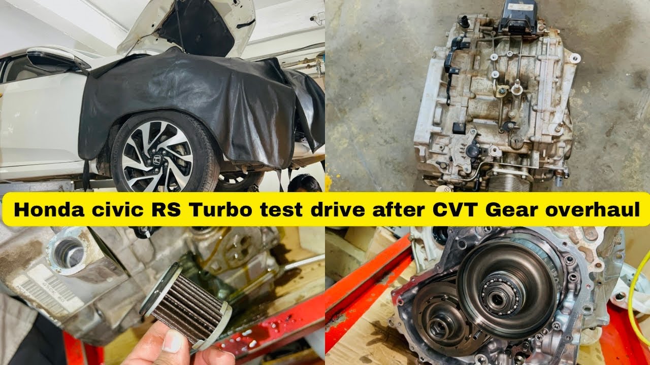 Honda civic 2017 RS Turbo test drive after CVT Gear overhaul