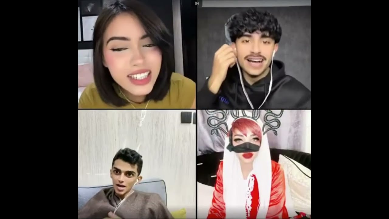 هيام كيست مع حسن ولاجمي وشمايل تتكلم مع حسن وهو يرد وهيام ماتحملت وجابت العيد 2/8