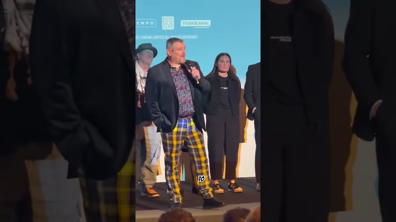 John Davidson speech at London premiere of I Swear