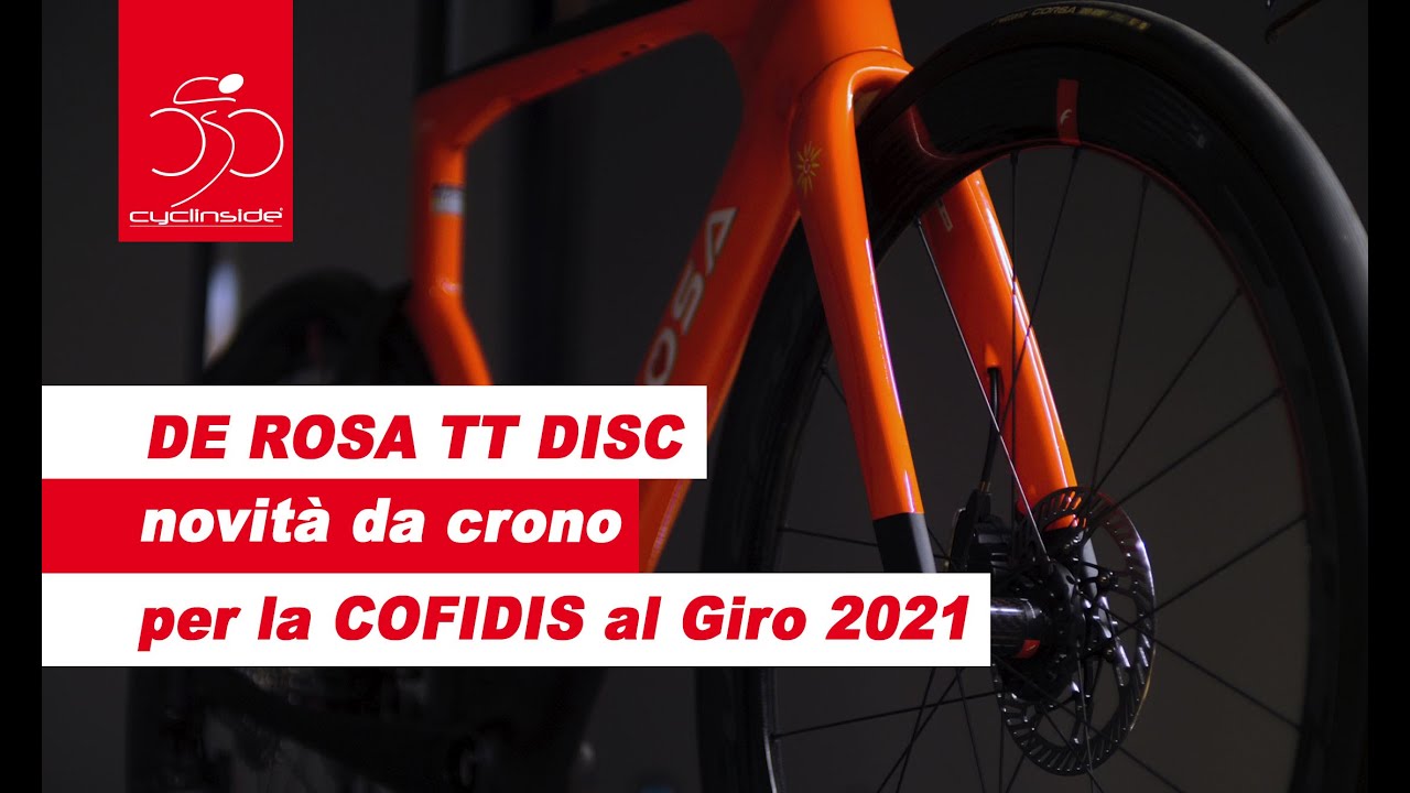 Anteprima De Rosa: al Giro 2021 la nuova TT Disc